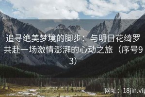 追寻绝美梦境的脚步：与明日花绮罗共赴一场激情澎湃的心动之旅（序号93）
