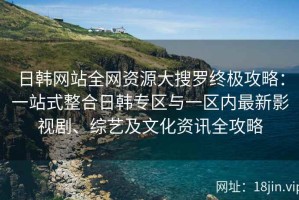 日韩网站全网资源大搜罗终极攻略：一站式整合日韩专区与一区内最新影视剧、综艺及文化资讯全攻略