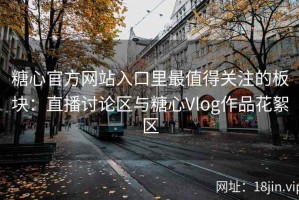 糖心官方网站入口里最值得关注的板块：直播讨论区与糖心Vlog作品花絮区