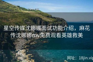 星空传媒沈娜娜面试功能介绍，麻花传沈娜娜mv免费观看英雄救美