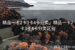 精品一卡2卡3卡4卡分类，精品一卡2卡3卡4卡分类区别