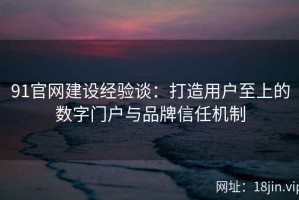 91官网建设经验谈：打造用户至上的数字门户与品牌信任机制
