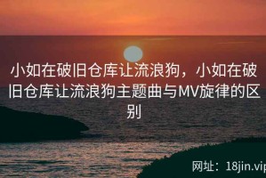 小如在破旧仓库让流浪狗，小如在破旧仓库让流浪狗主题曲与MV旋律的区别