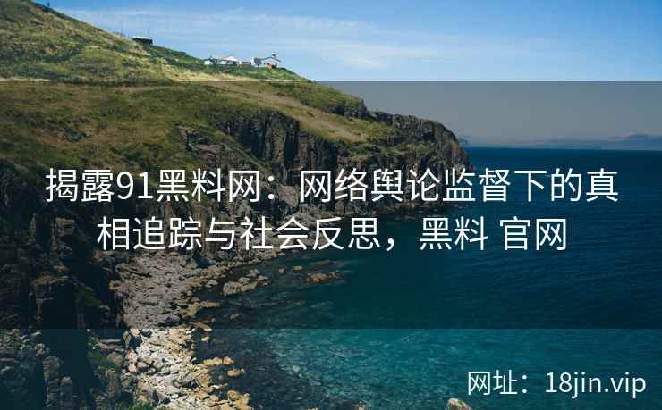 揭露91黑料网：网络舆论监督下的真相追踪与社会反思，黑料 官网