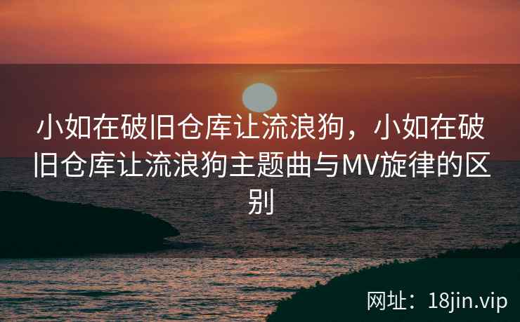 小如在破旧仓库让流浪狗，小如在破旧仓库让流浪狗主题曲与MV旋律的区别