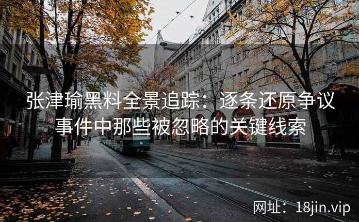 张津瑜黑料全景追踪：逐条还原争议事件中那些被忽略的关键线索
