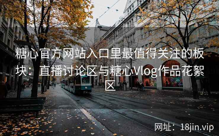 糖心官方网站入口里最值得关注的板块：直播讨论区与糖心Vlog作品花絮区