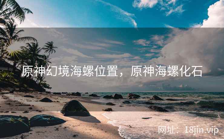 原神幻境海螺位置,原神海螺化石 原神幻境海螺位置,原神海螺化石